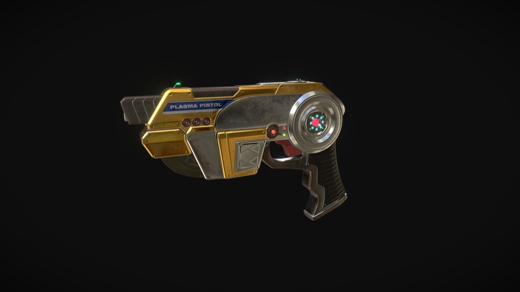 sci fi plasma rifle