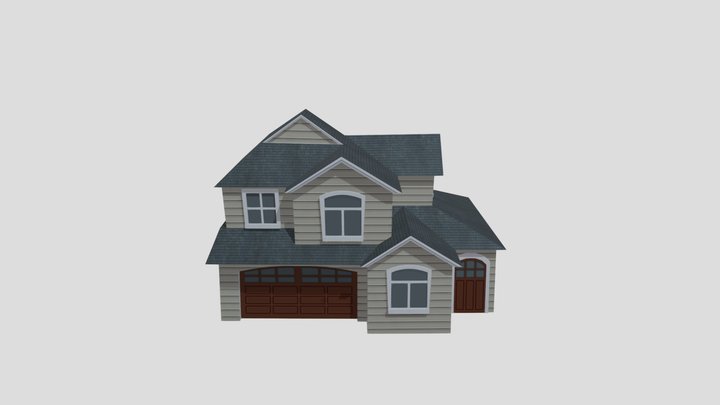 Minor House 2. From Hello Neighbor 3D Model