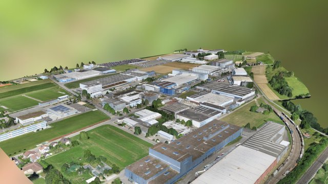 Industrie Möhlin 3D Model