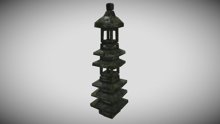 Stand lantern 3D Model