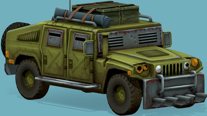 humvee 3D Model