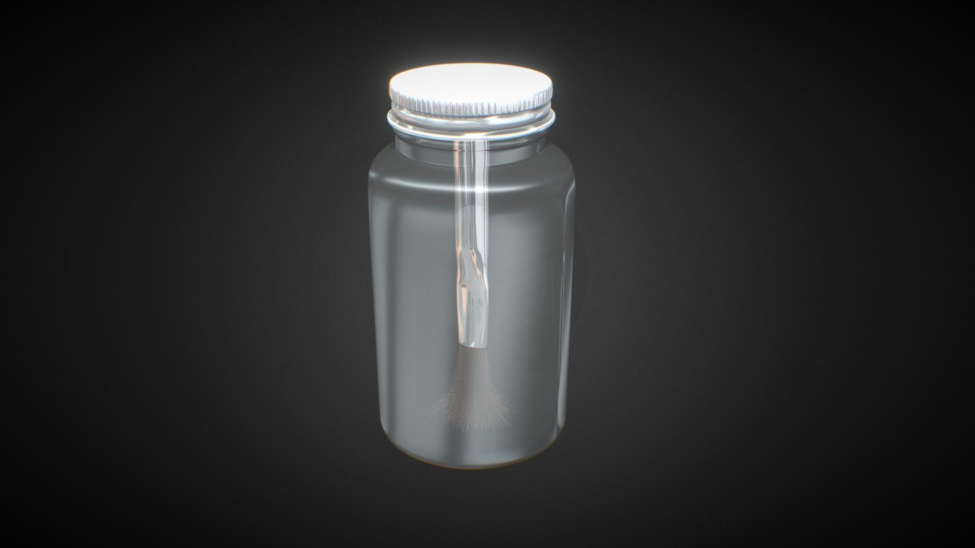 POT_PINCEAU — Sketchfab embed 3D viewer