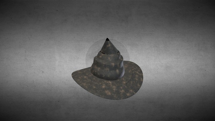 Witch Hat 3D Model