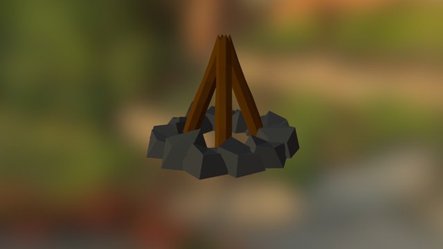 Fireplace 3D Model