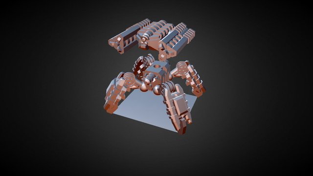 Walker 3D Model