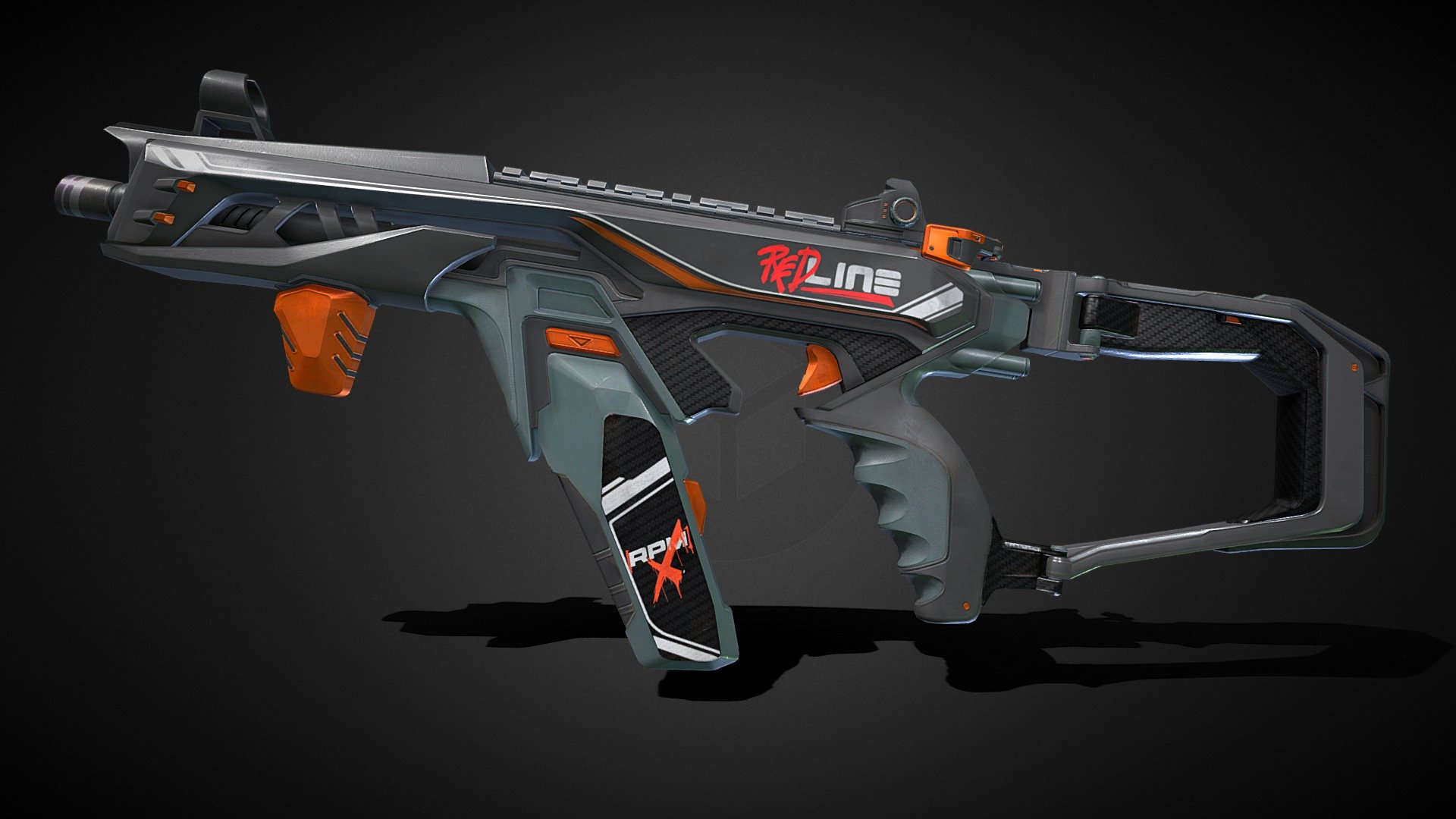 Apex Legends R99 Axle Launch Bundle - Download Free 3D model by 零