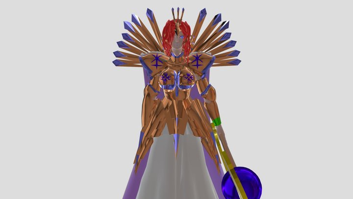 Astrid Larsen (Hera) 3D Model
