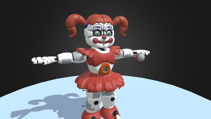 Circus baby 3D Model
