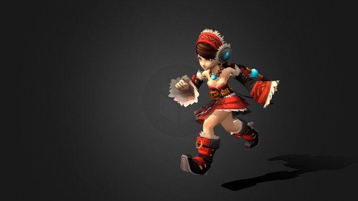 Hf Run 3D Model