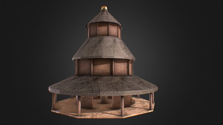 Templo del Sol (Sogamoso) 3D Model