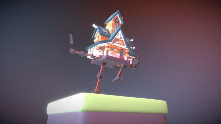 House of the Witch 3D Model