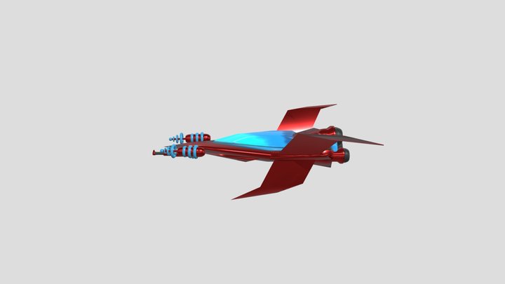 spaceShip 3D Model