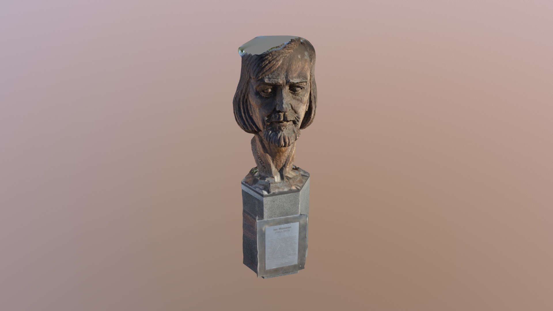 3D model Ion Monoran - This is a 3D model of the Ion Monoran. The 3D model is about a statue of a person.
