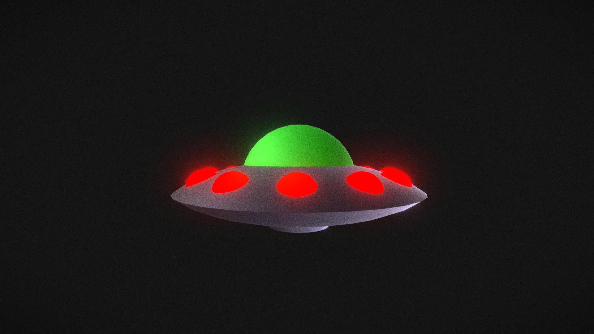 Spinning UFO Download Free 3D model by JeremyW [ca517cd] Sketchfab