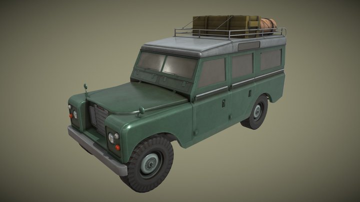 Land Rover Series III 3D Model