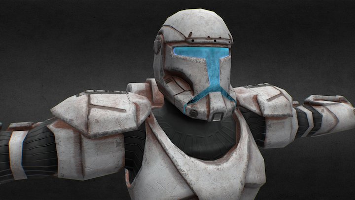 Clone Commando 3D Model