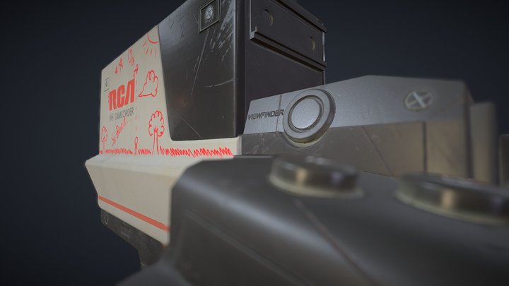RCA CMR-300 Camcorder 3D Model