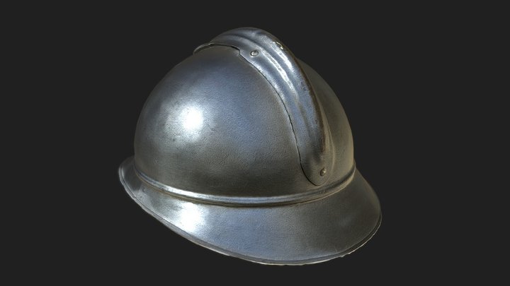 M15 Adrian helmet | Каска Адриана 1915 3D Model