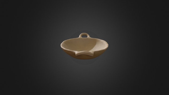 Bowl with two handles 3D Model