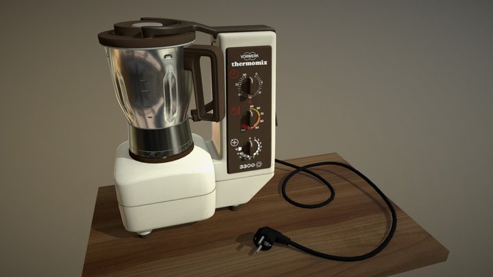 Thermomix 3300 - 1995 3D Model