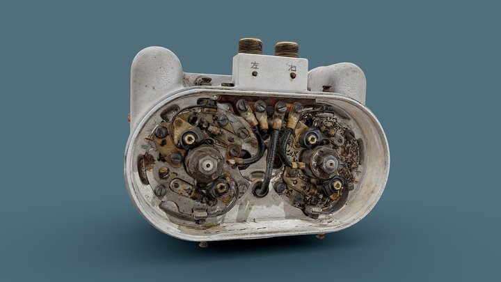 磁石発電機（マグネトー）［陸軍四式戦闘機「疾風（1446号機）」搭載］ 3D Model