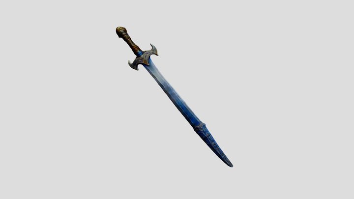 Elf sword 3D Model