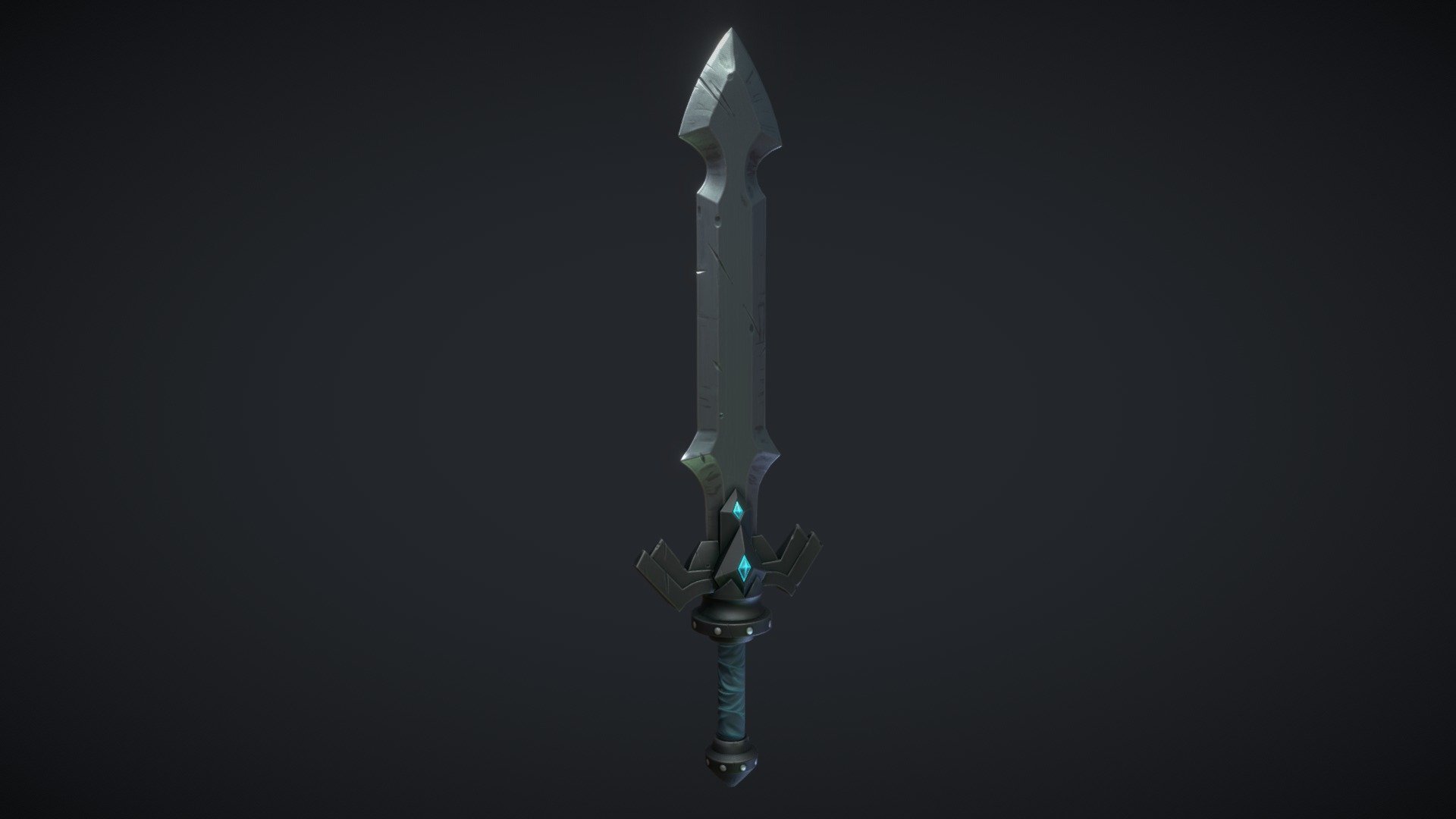 Stylized Fantasy Sword - Buy Royalty Free 3D model by Sam Wilson CG ...