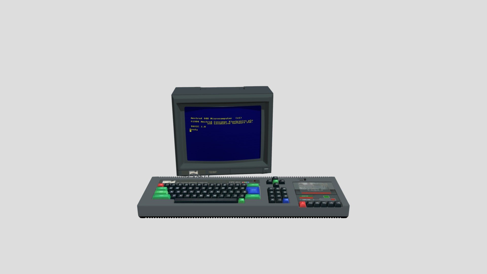 Amstrad CPC 464 - Download Free 3D model by devilmarkus [ca57e4d ...