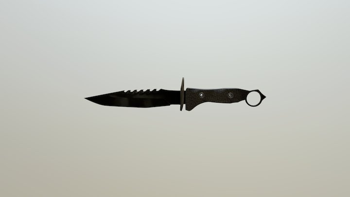 Karin (Original Knife Design) 3D Model