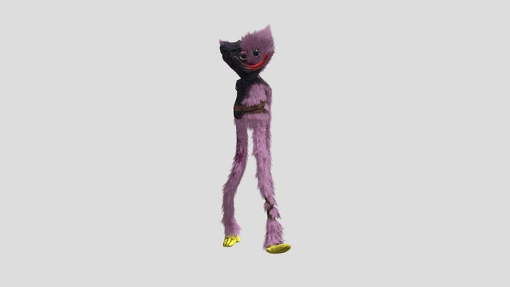 Kissy Missy Injured Animations pack (extensions) 3D Model