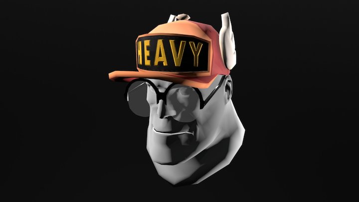Professor Pootis + Giant Glasses (TF2 item set) 3D Model