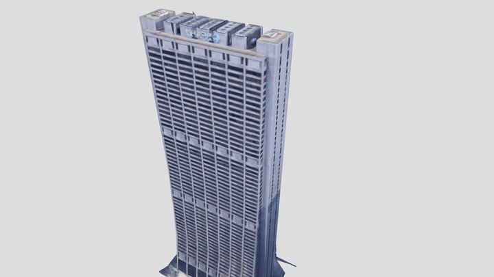 Chase Tower, Chicago | Google maps Export 3D Model