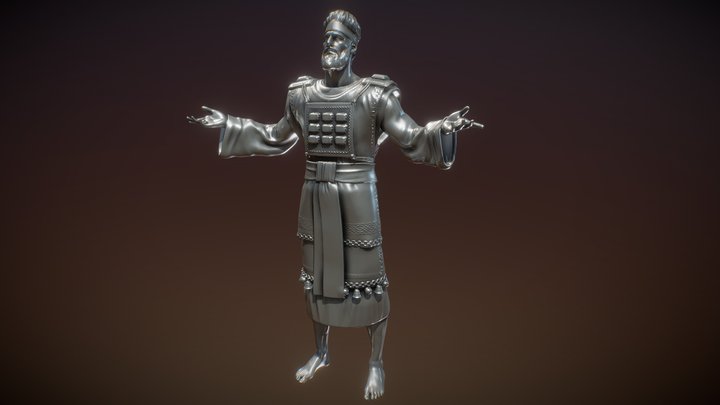 Israelite High Priest 3D Model