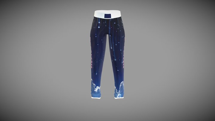 Pants Mocaverse & Animoca Brands 3D Model