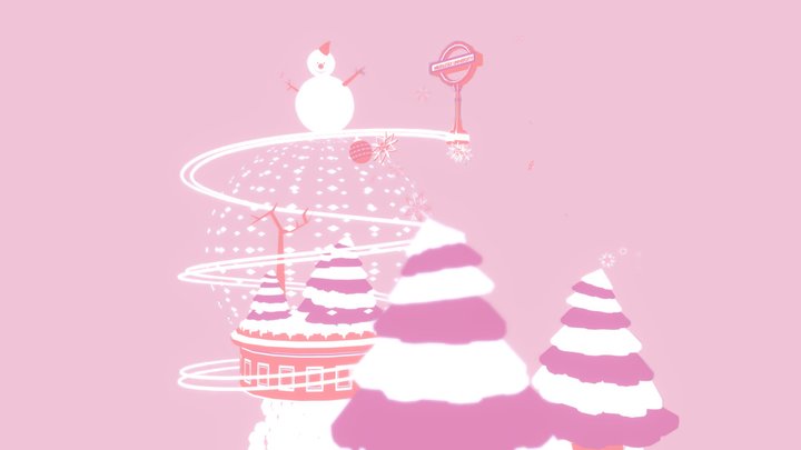 Snowman 3D Model
