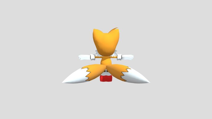 Tails Classic 3D Model
