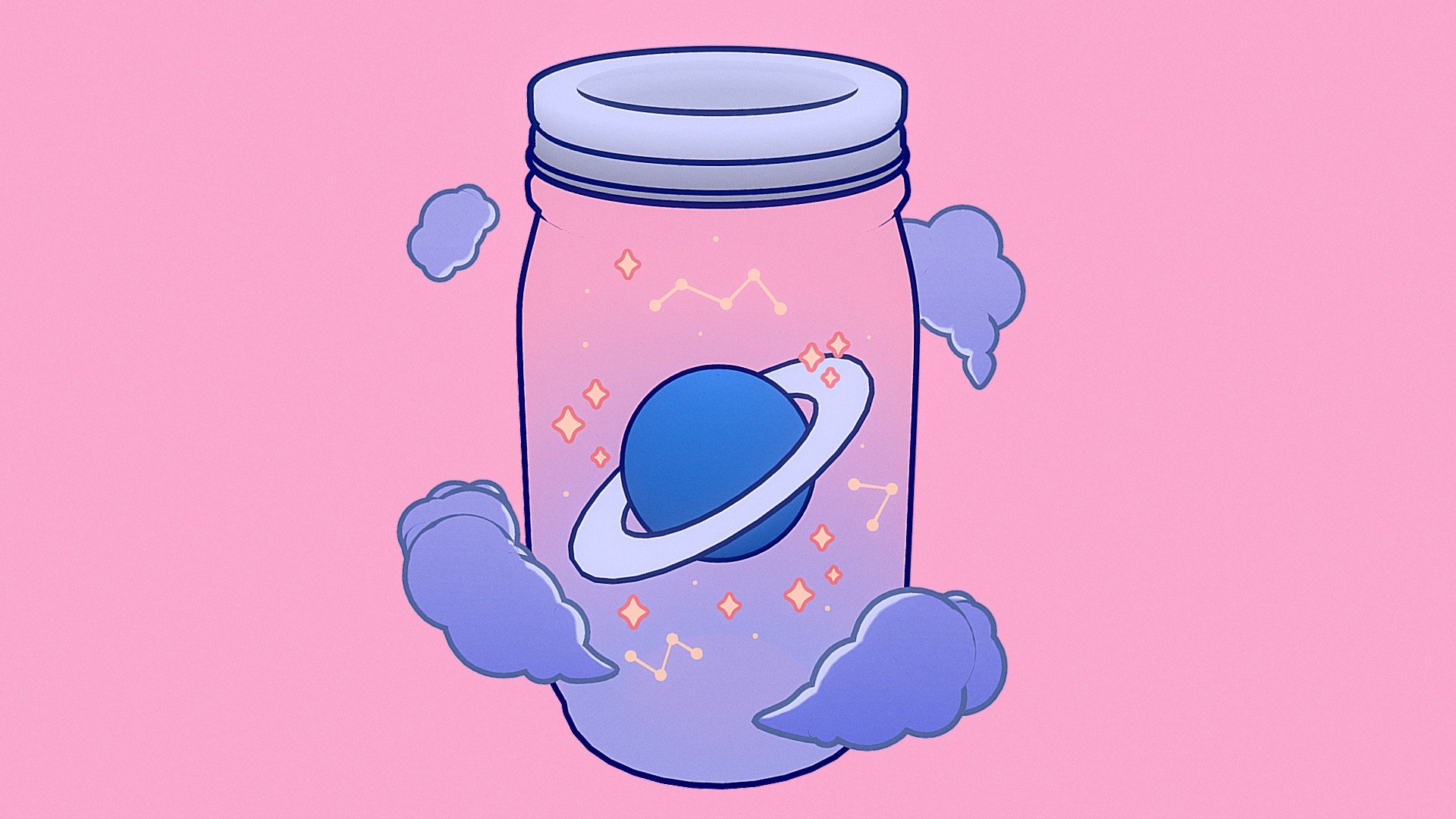 Jar of Space    - Buy Royalty Free 3D model by Hayden VanEarden