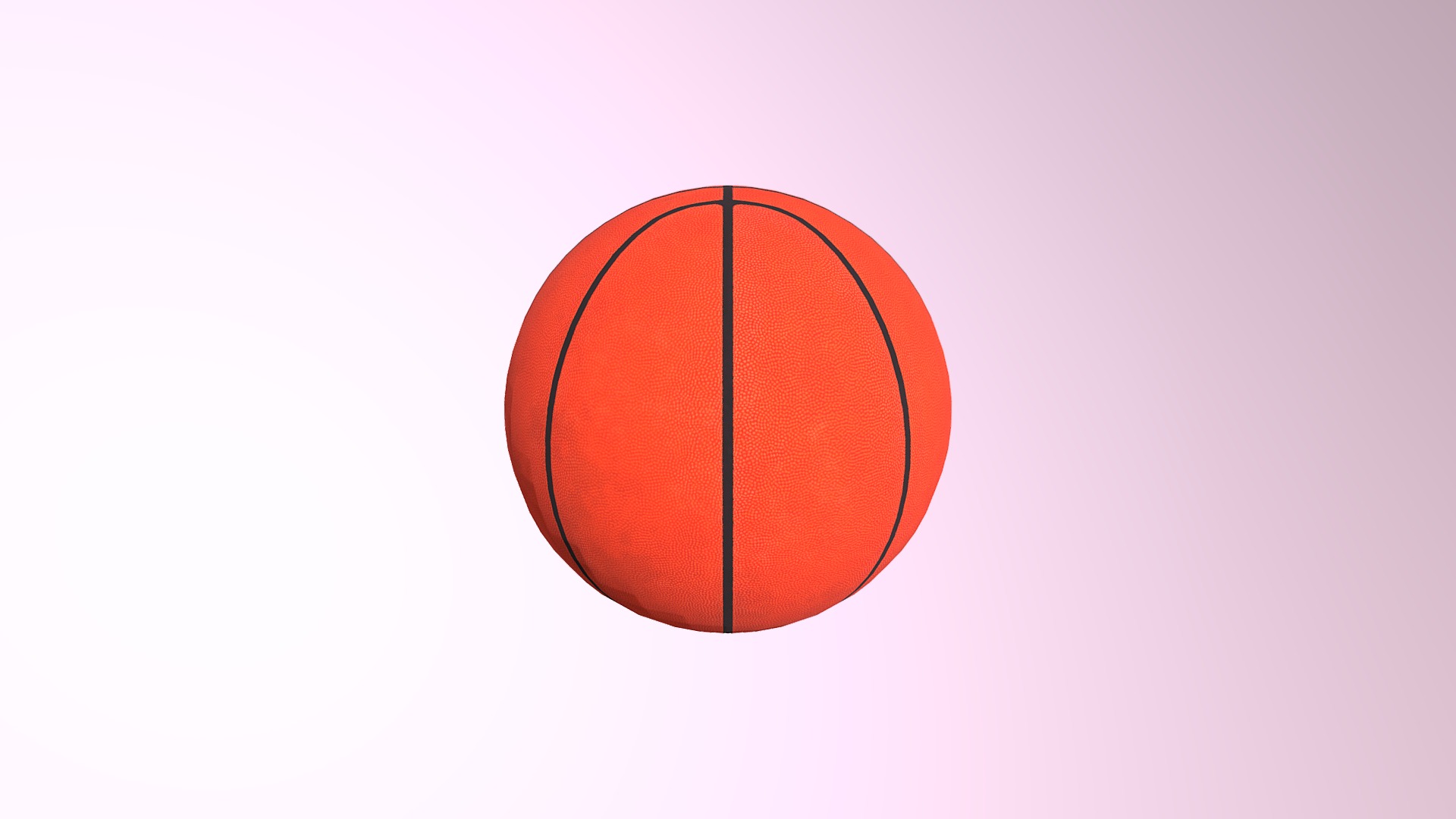 3D model Basketball .fbx for Games and Unity Game Engine - This is a 3D model of the Basketball .fbx for Games and Unity Game Engine. The 3D model is about a basketball on a white background.