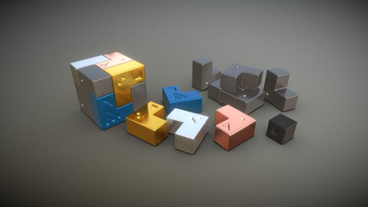 Qupi - Currency from the Noss Saga 3D Model
