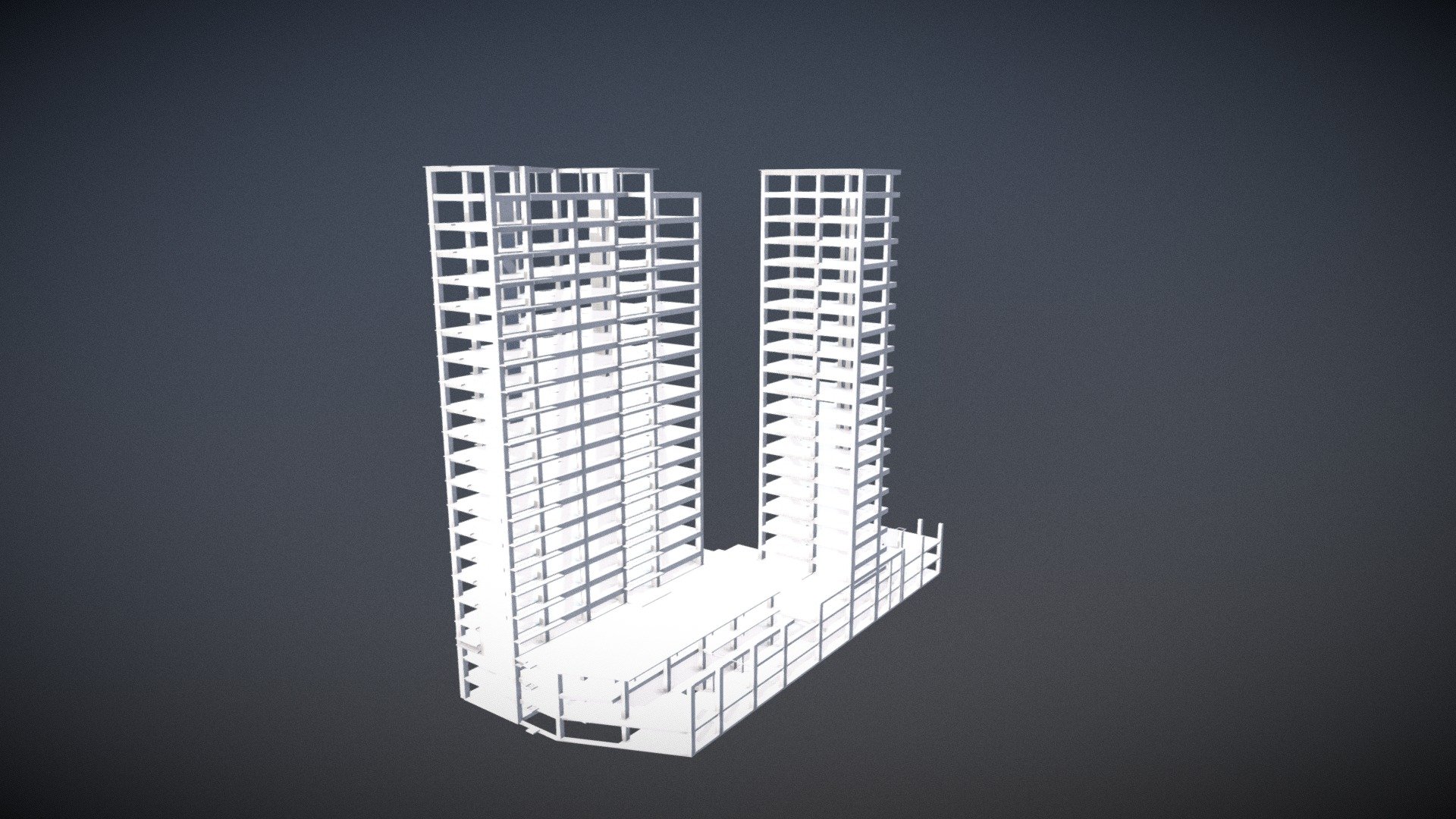EDIFICIO - 3D model by JonathanMP [ca5f4c0] - Sketchfab