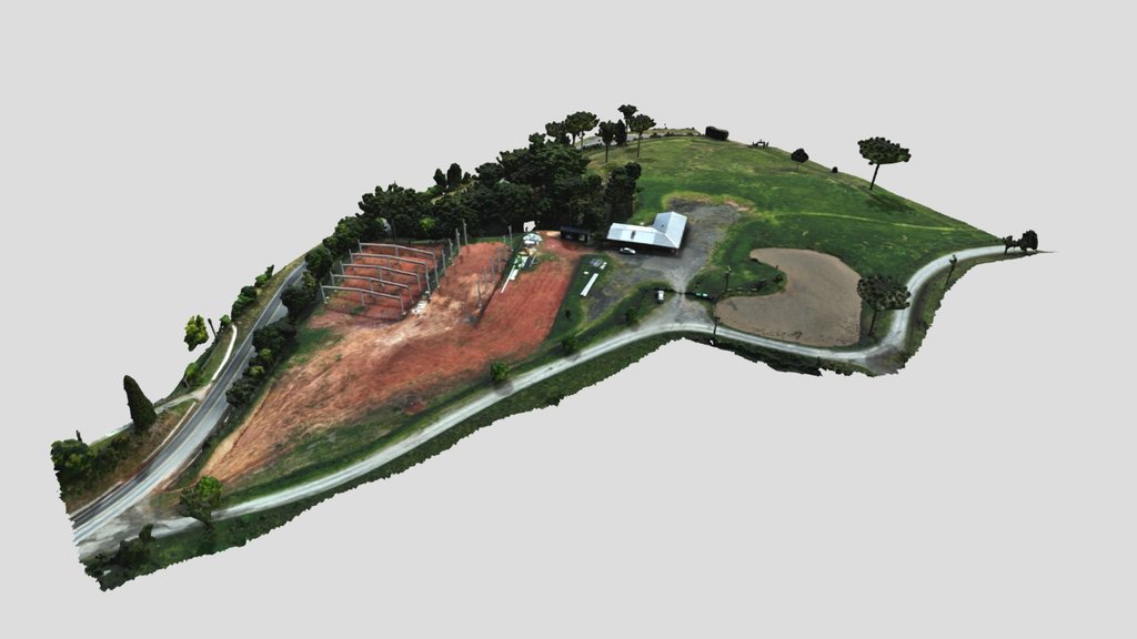 Modelo 3D - Terreno rural em Serra do Panelão