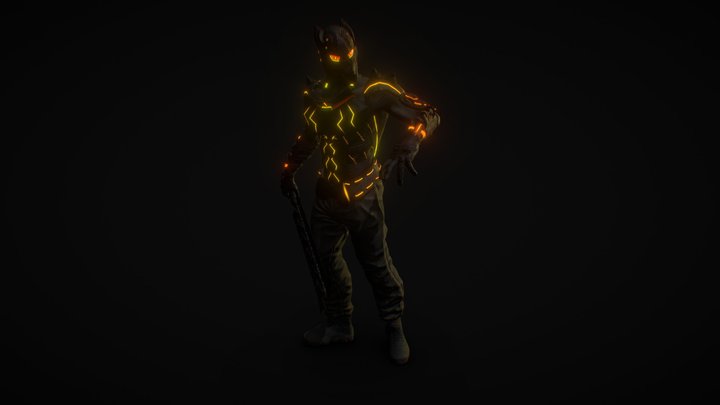 Chara HD 3D Model