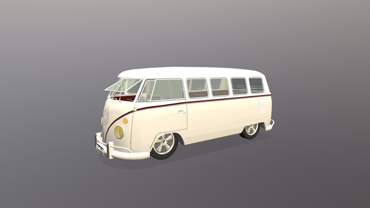 VW T1 3D Model