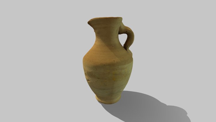 Cántaro de barro 3D Model