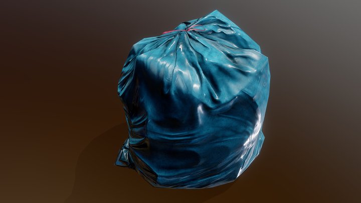 Trash bag 3D Model