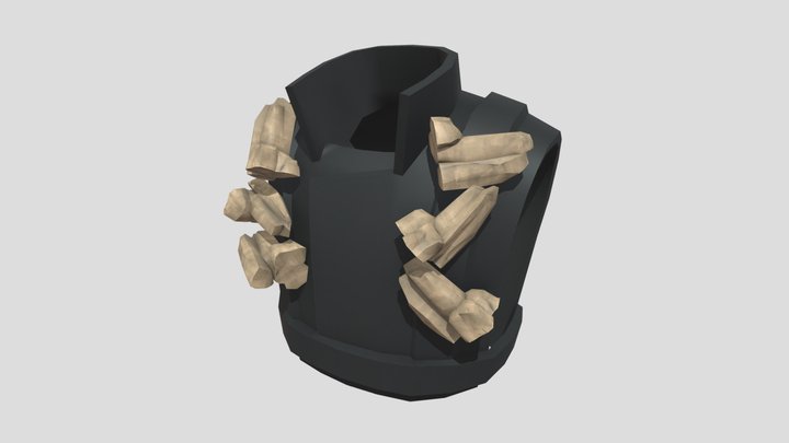 Rock005 on Demoman's armor 3D Model