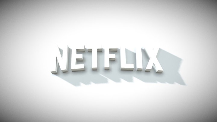NETFLIX 3D Model