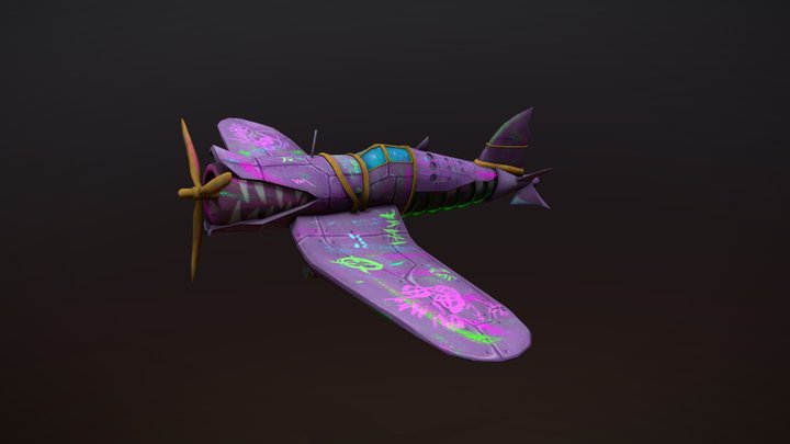 DAE - JinxWinx Airplane 3D Model