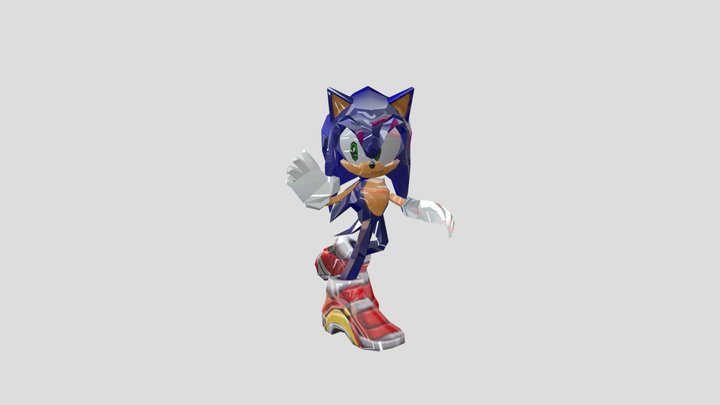 Sonic adventure 2 (sa2 rigged) 3D Model