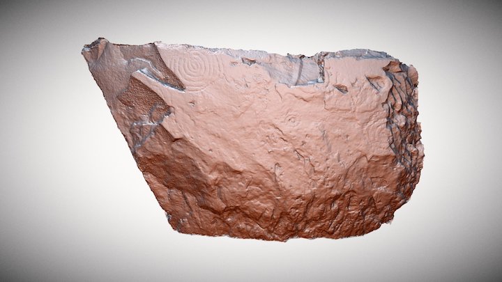 Megalithic Art, Dowth ME020-080 3D Model